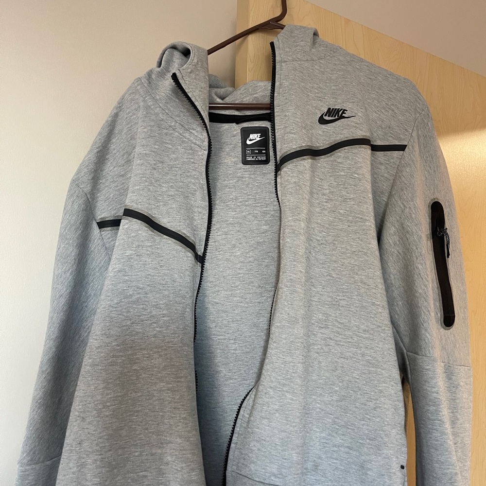 Nike Men's Sportswear Tech Full Zip Hoodie.
